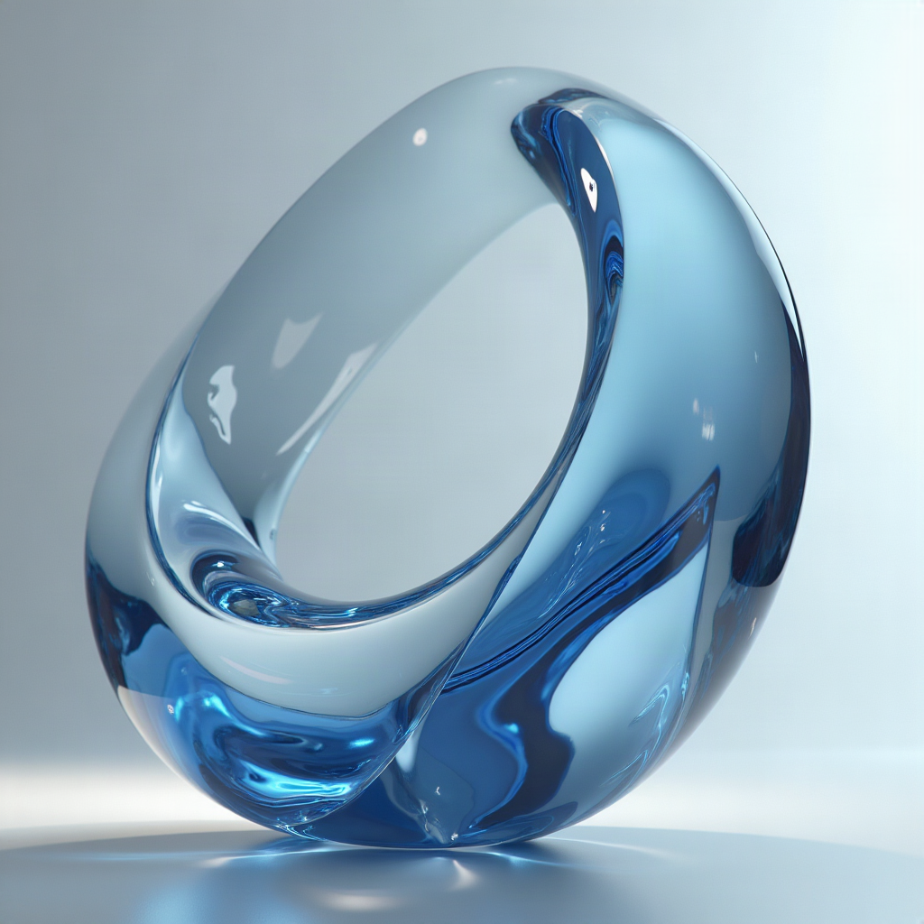 3D Glas KI Wandkunst