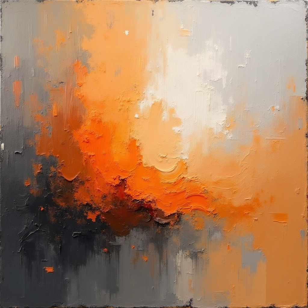 Ölgemälde KI Wandkunst